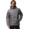 Pánska Zimná prešívaná bunda COLUMBIA FIVEMILE BUTTE II HOODED JACKET 2086912023 – Sivá