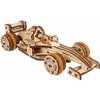 Ugears 3D mechanické puzzle Pretekár compact racer 90 ks