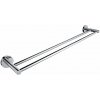 Nimco Držiak na uteráky dvojitý 66 cm antikorový – bez vŕtania Unix chróm UN-13061D-26