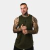 GymBeam Tielko Cut Off Military - Green - XL