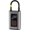 Tellur přenosný elektrický vzduchový kompresor, 150 PSI, 16 L/min, 4000 mAh, USB-C, aluminium