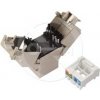 Solarix Samořezný keystone CAT5E STP RJ45 SXKJ-5E-STP-BK-SA