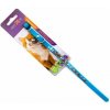 COBBYS PET Elastický obojok pre mačky s rolničkou 20-30cm/10mm modrý rybí dizajn