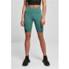 Women's High Waist Tech Mesh Cycle Light Bib Shorts zelená M Urban Classics 4053838882467