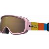 Detské lyžiarske okuliare Giro Buster - Pink Blocks/Amber Rose uni