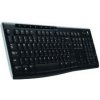 LOGITECH K270 bezdrôtová klávesnica EN (920-003745) WiFi (USB Unifying prijímač) / Lokalizácia EN / Numerická časť / Prístupové klávesyČierna / Batéria 2x AAA