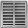 Mriežka vetracia Haco 200×200 mm nerezová