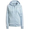 adidas Essentials 3-Stripes Full-Zip Fleece Sweatshirt W IR6076 (198567) Black S