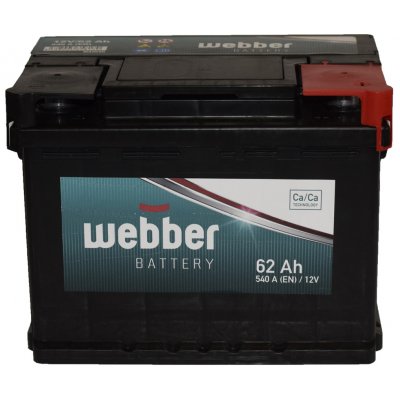 WEBBER 12V 62 Ah 540A WA0620