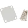 Fender 4-Bolt Vintage-Style Neck Plate (No Logo), CR