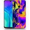 Picasee silikónový čierny obal pre Honor 20 Lite - Burn