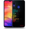 Picasee silikónový čierny obal pre Xiaomi Redmi Note 7 - Motto života