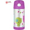 FUNtainer Detská termoska so slamkou - mačka 355 ml