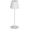 Kanlux | Kanlux 36324 - LED Stmievateľná stolná lampa INITA LED/1,2W/1800 mAh IP54 biela | KX2549