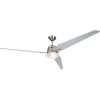 CasaFan Eco Aviatos 162 BN-SL stropný ventilátor, 31 W, (Ø x v) 162 cm x 365 mm, chróm (kartáčovaný), 516085; 516085