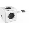 ALLOCACOC POWERCUBE Extended USB Grey 1,5m