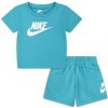 Nike kids club tee and short set 66L596-BA2 Zelená