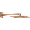 Grohe Rainshower SmartActive Cube - Hlavová sprcha 310, sprchové rameno 430 mm, 2 prúdy, kefovaný Warm Sunset 26479DL0