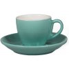 Biebri šálka s podšálkou, 65ml, set 4 ks, tyrkysová