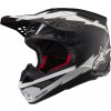 Přilba SUPERTECH S-M10 AMPRESS, ALPINESTARS (černá matná/bílá, vel. L)