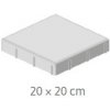ABW Topline 20x20x6 cm zámková dlažba, Farby piesková