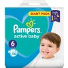 Pampers Active Baby 6 Extra veľké jednorazové plienky 13-18 kg 56 kusov