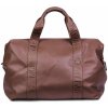 Childhome Prebaľovacia taška Mommy Bag Signature Vegan Leather Dark Brown
