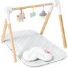 SKIP HOP Deka na hranie s drevenou hrazdičkou Silver Lining Cloud