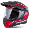 Prilba CASSIDA ROAD RUNNER TechniX Červená-čierna-biela Veľkosť: M (57-58 cm)