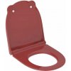 Geberit Bambini WC doska, detská, SoftClose, karmínová 502.970.FY.1
