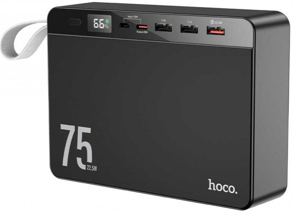 Hoco 75000 mAh čierna