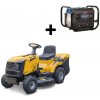 trávny traktor Riwall PRO RLT 92 TRD so zadným vyhadzovaním a mechanickou prevodovkou