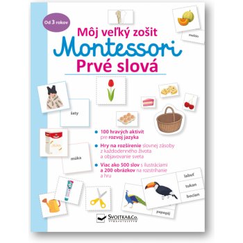 Prvé slová - Môj veľký zošit Montessori