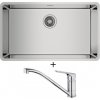 Teka BE LINEA RS15 71.40 X nerezová oceľ + Teka MTP 913 CR chróm