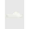 Šľapky Crocs Classic Platform Slide dámske, biela farba, na platforme, 208180