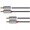 KRUGERMATZ Kábel 2x Cinch konektor/2x Cinch konektor 10m KRUGER & MATZ KM1210 Basic