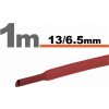 SOLEX Zmršťovacia trubička 13mm/6,5mm DRS13-6,5/RD červená