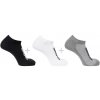 Ponožky Salomon Everyday Lite Low 3-Pack Veľkosť ponožiek: 36-38 / Farba: čierna/sivá