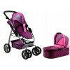 Kočík pre bábiky Alice Hlboký, Športový kočík, Gondola 2v1