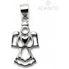 ADANITO EFP0000874 - Strieborný prívesok anjel