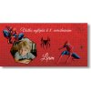 Personal Narodeninový banner s fotkou - Spiderman Rozmer banner: 130 x 65 cm