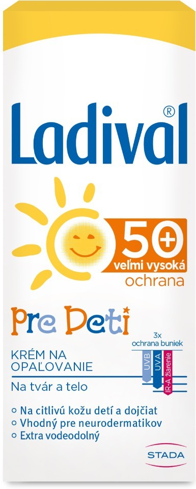 Ladival krém na opaľovanie pre deti SPF50+ 50 ml