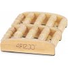 4FIZJO Drevený dvojitý valček na masáž chodidiel WFM01
