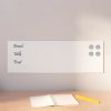 Magnetická nástenná tabuľa biela 60x20 cm tvrdené sklo