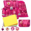 Školská taška Belmil 405-78 Classy Plus Pink Star (set s peračníkom a vreckom) + DARČEK