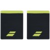 Tenisové potítko Babolat Logo Jumbo Wristband 5UB1262-3027 aero - Barva černá/žlutá