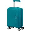 Cestovný kufor American Tourister - Soundbox Mini Spinner 47 - 51 Teal (AT)