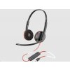 Poly Blackwire 3220 náhlavní souprava, USB-C/A adaptér, stereo (bulk) 8X228A6