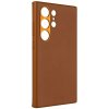 Kryt na mobil FIXED MagLeather s podporou MagSafe pre Samsung Galaxy S24 Ultra hnedý (FIXLM-1258-BRW)
