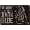 CurePink Star Wars Hvězdné války Welcome To The Dark Side 60 x 40 cm černá FGE0004
